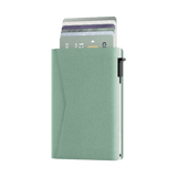 Pasjeshouder Classic Saffia Mint