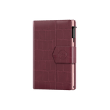 Pasjeshouder Plus Croco Bordeaux