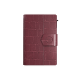 Pasjeshouder Plus Croco Bordeaux