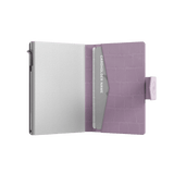 Porte-cartes Plus Croco Rose poudré