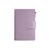 Porte-cartes Plus Croco Rose poudré