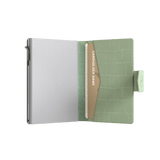 Kartenetui Plus Croco Mintgrün