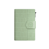 Kartenetui Plus Croco Mintgrün