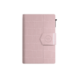 Porte-cartes Plus Croco Rose poudré