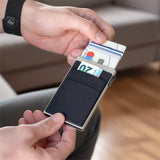 Pasjeshouder Secure Deluxe Zilver