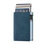 Porte-cartes Double Bleu
