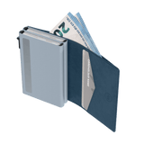 Porte-cartes Double Bleu