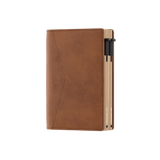Kartenetui Double Cognac