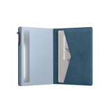 Kartenetui Slim Blau