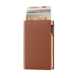 Kartenetui Slim Cognac