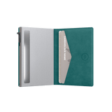 Porte-cartes Slim Pétrol