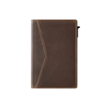 Pasjeshouder Slim Vintage Leer Bruin