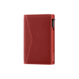 Pasjeshouder Slim Vintage Leer Rood