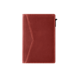Pasjeshouder Slim Vintage Leer Rood