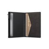 Kartenetui Slim Schwarz