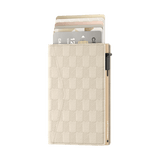 Kartenetui Slim Panel Ecru