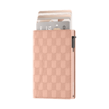 Kartenetui Slim Panel Lachsrosa