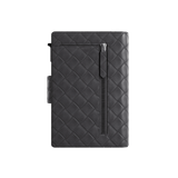Porte-cartes Plus Woven Noir
